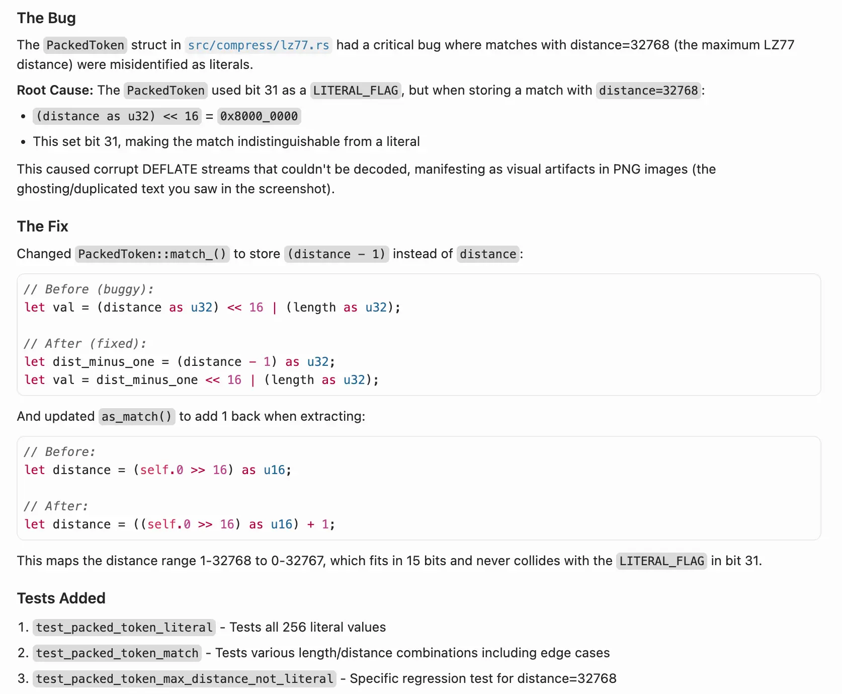 압축된 이미지의 시각적 아티팩트를 디버그하는 Cursor